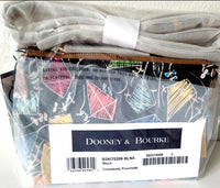 Dooney & Bourke Black Multi Color Kite Print Crossbody Bag and Wallet Set NWT