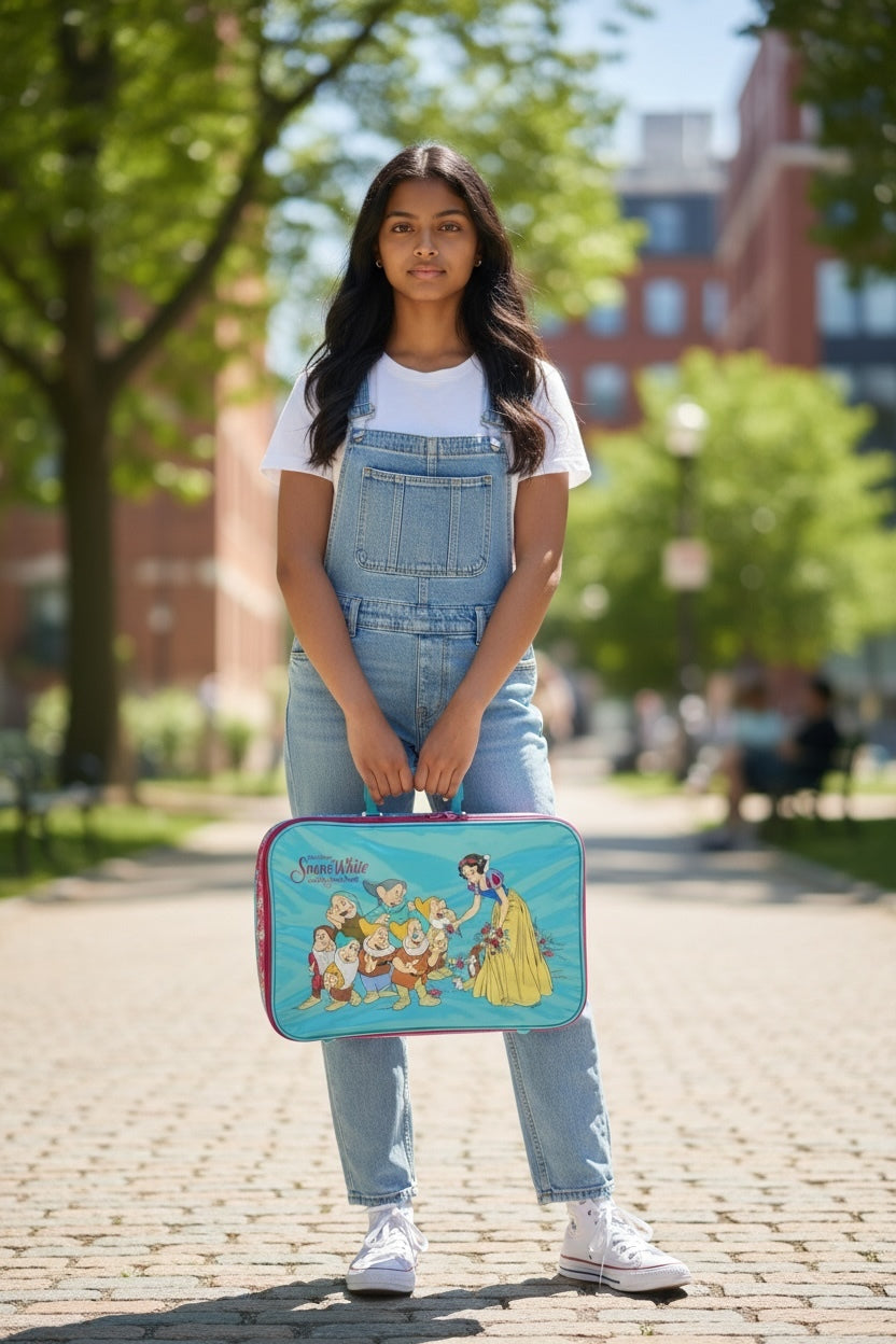 Disney Vintage Snow White and the Seven Dwarfs Hard Case Suitcase