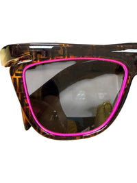Fendi FF0384 Tortoise Shell Sunglasses with Pink Accents