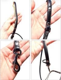 Coach Rare Black Signature Jacquard Authentic Dog Collar and Leash Set