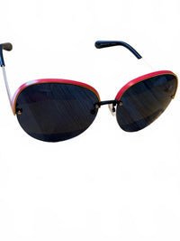 Christian Dior Superbe RMU KU Red Pink Titanium Sunglasses New with Case and COA
