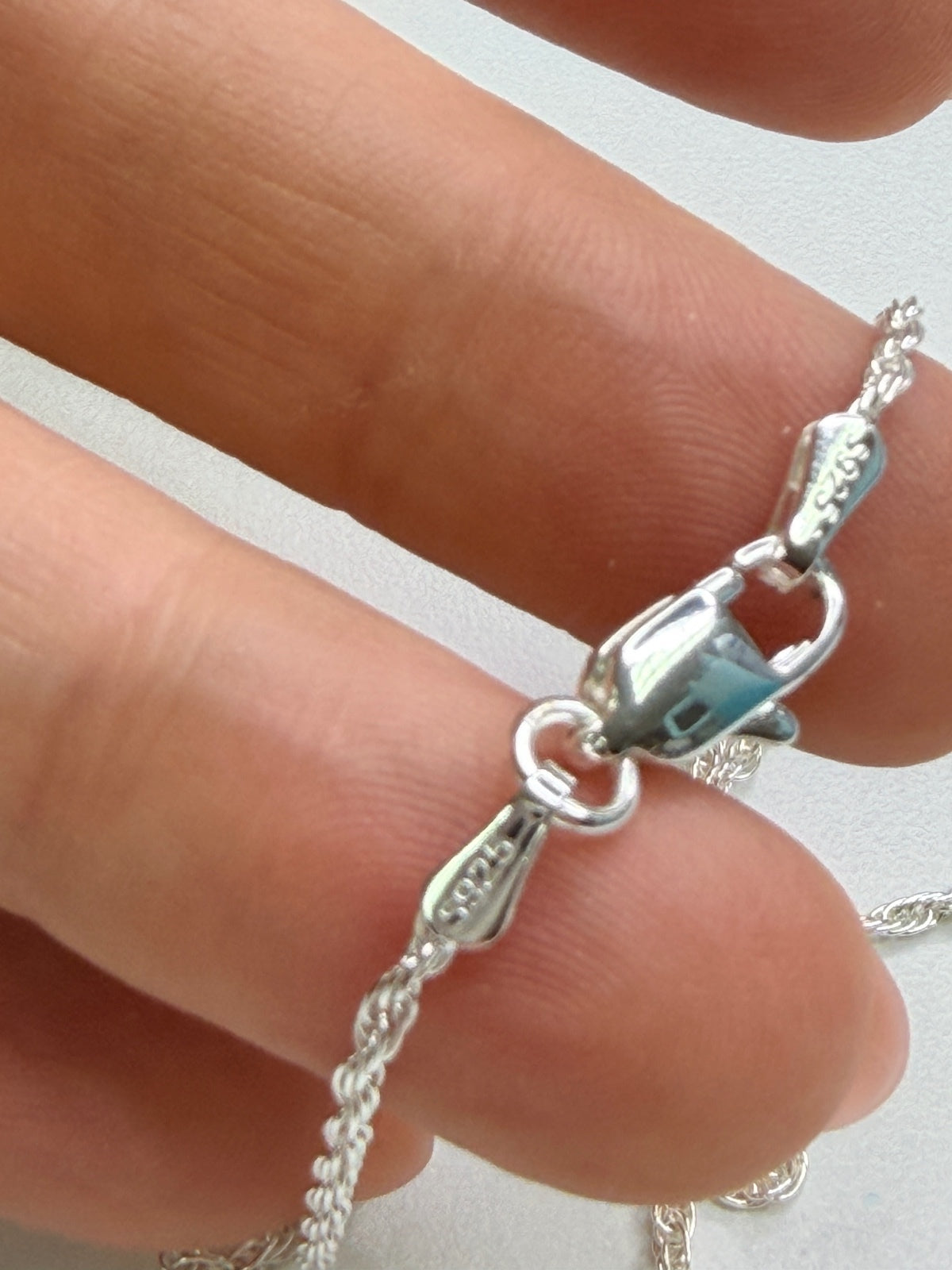 Coach Silver Charm Authentic with 925 Chain Necklace