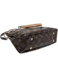 Louis Vuitton Pallas BB Monogram Canvas Crossbody Handbag with Red Interior