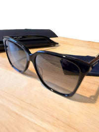 Saint Laurent SL175 Black Oversized Square Sunglasses New with Case