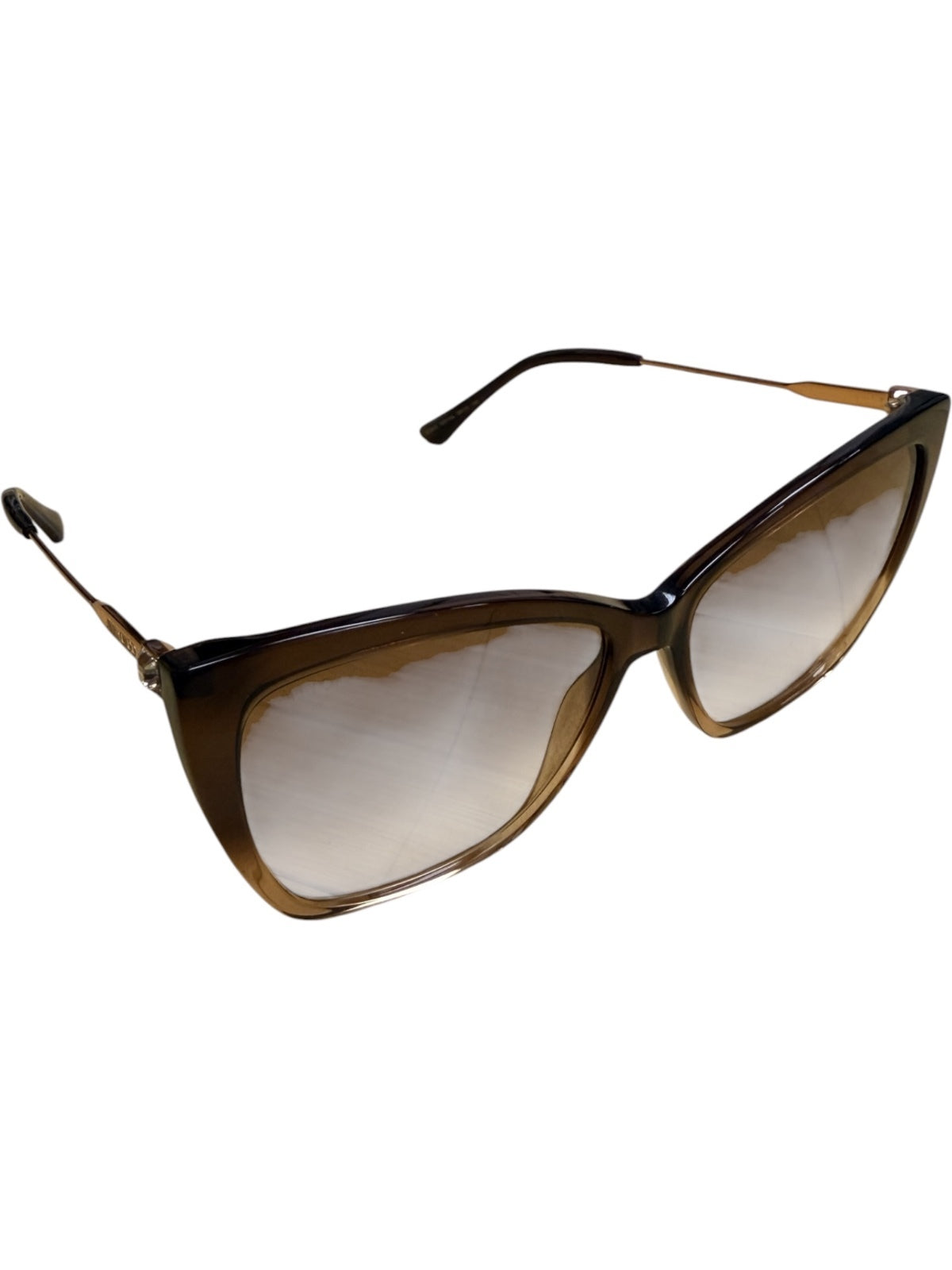 Jimmy Choo Ombre Brown Gradient Cat Eye Sunglasses 58 15