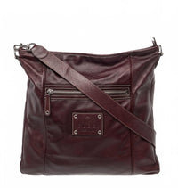Gucci Vintage Burgundy Leather Crossbody Bag