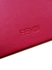 Fendi Turquoise Gradient Blue to Brown Frame Sunglasses with Red Fendi Case