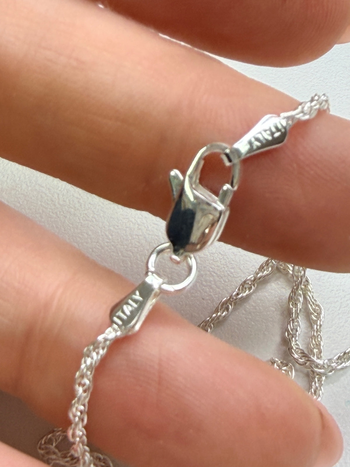 Coach Silver Charm Authentic with 925 Chain Necklace