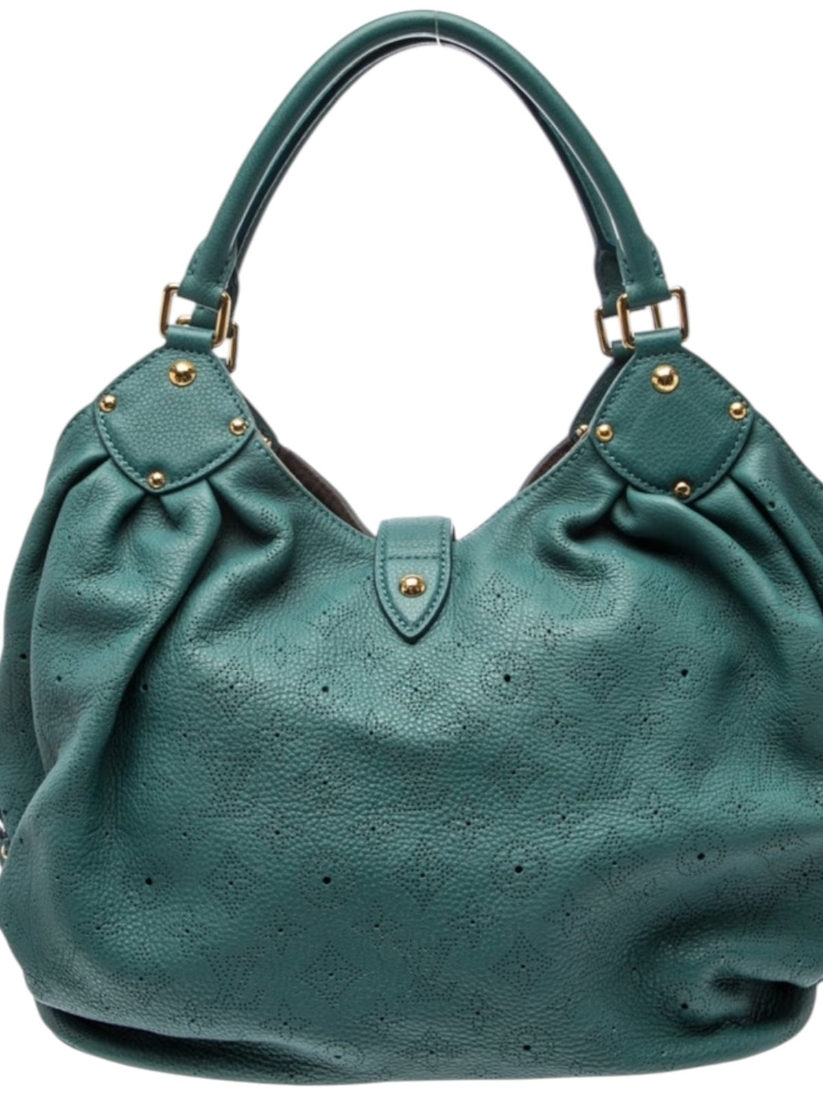 Louis Vuitton Mahina Calfskin Leather Tote Bag