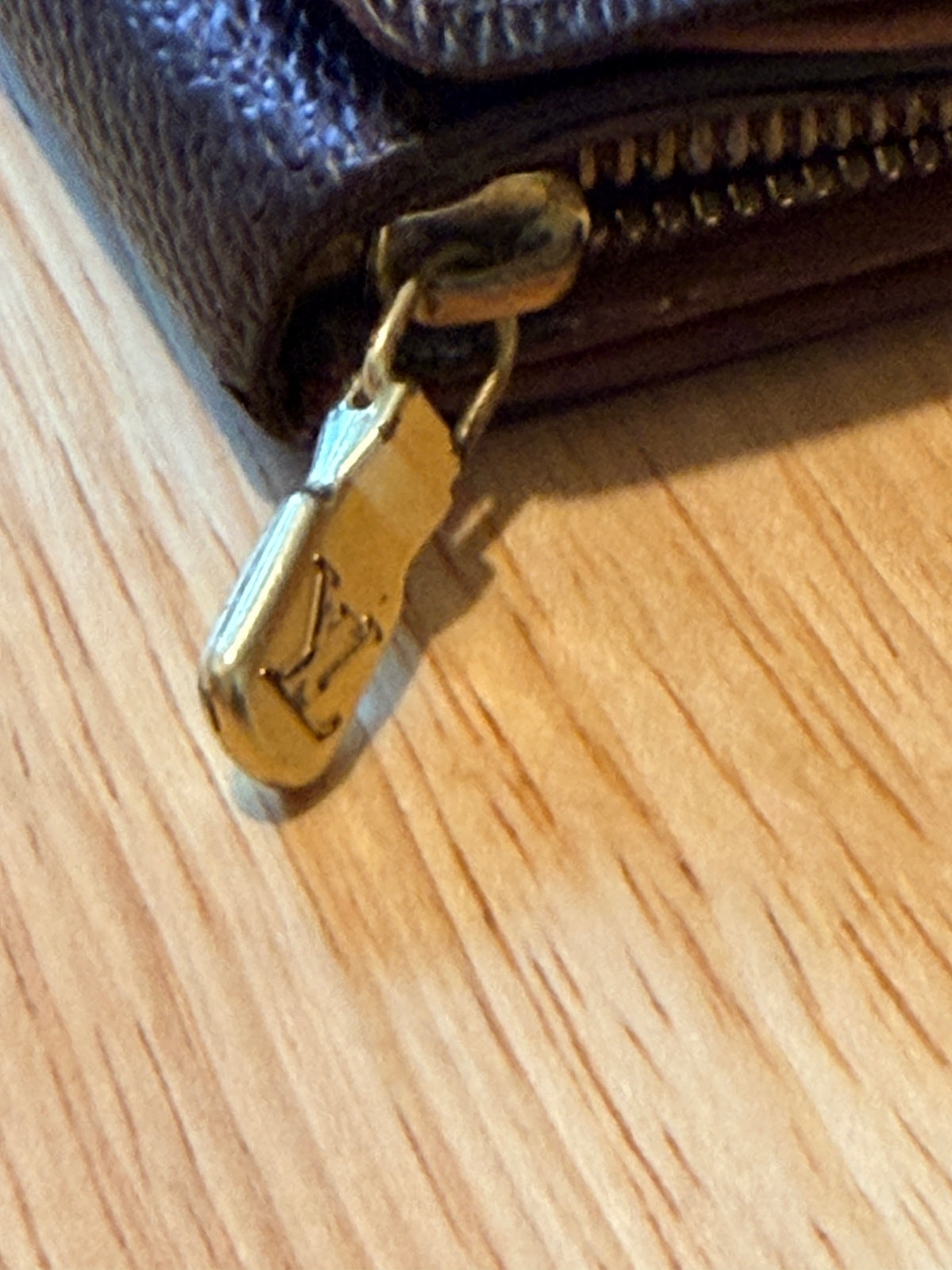 Louis Vuitton Monogram Canvas Wallet Made in France