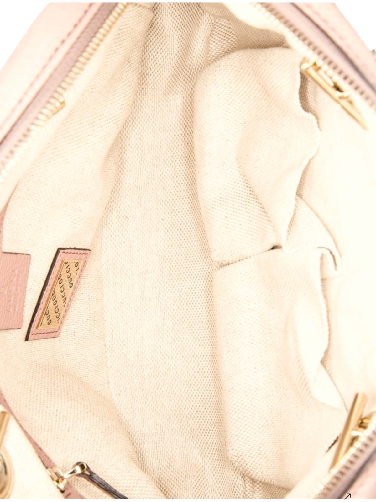 Gucci Soho Disco Pink Leather Crossbody Bag