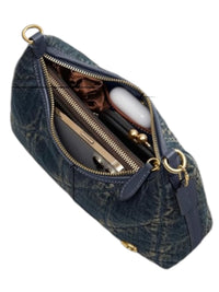 Coach Juliet Denim Shoulder Bag 25 Gold Hardware New with Tags