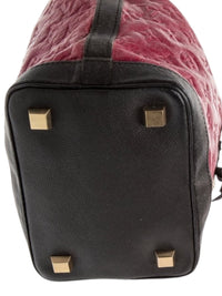 Louis Vuitton Empreinte NéoNoé Small Burgundy Leather Bucket Bag with COA