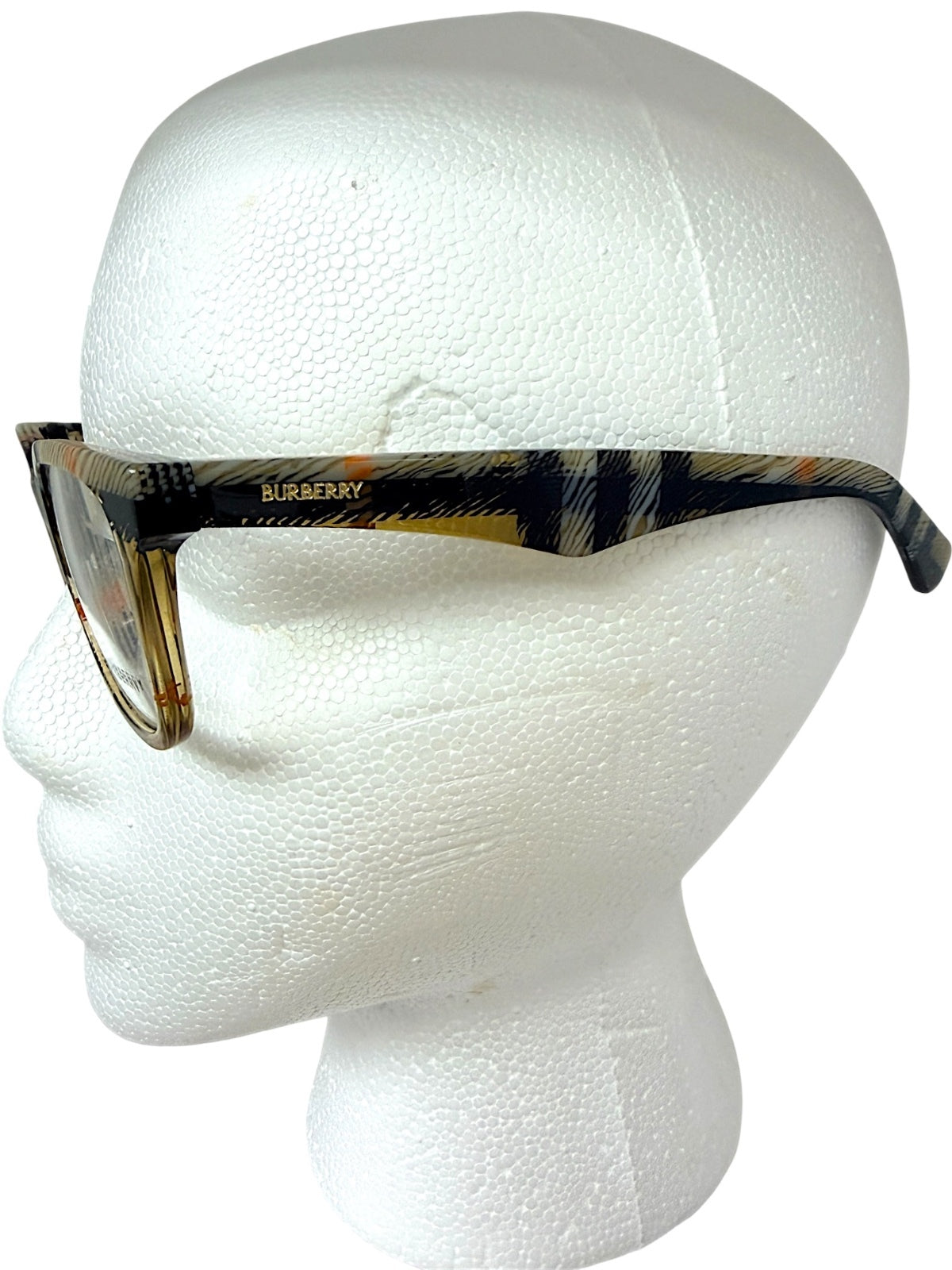 Burberry B2425-D 4146 Plaid Square Glasses Eyeglasses Frames 54-16-145 New
