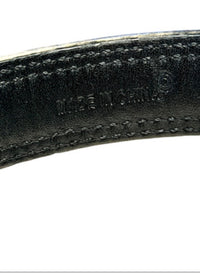 Coach Rare Black Signature Jacquard Authentic Dog Collar and Leash Set