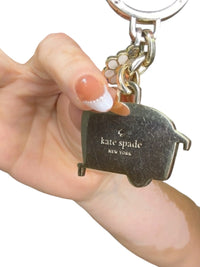 Kate Spade New York Camper Trailer Keychain Charm with Daisy Accent