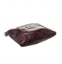 Gucci Vintage Burgundy Leather Crossbody Bag