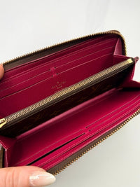 Louis Vuitton Monogram Canvas Zip Around Wallet