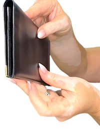Dunhill Black Leather Long Wallet with Gold Accents - Minimalist Luxury Design