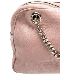 Gucci Soho Disco Pink Leather Crossbody Bag