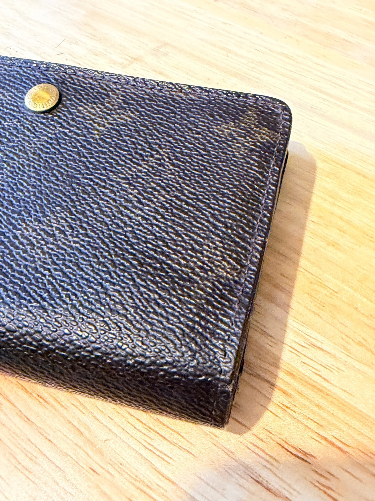 Louis Vuitton Monogram Canvas Wallet Made in France