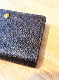 Louis Vuitton Monogram Canvas Wallet Made in France
