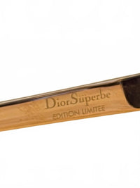 Christian Dior Superbe RMU KU Red Pink Titanium Sunglasses New with Case and COA