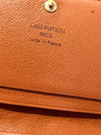 Louis Vuitton Monogram Canvas Wallet Made in France