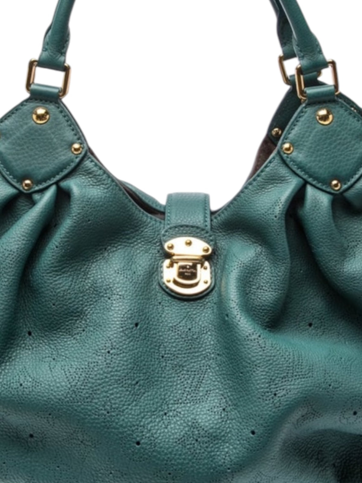 Louis Vuitton Mahina Calfskin Leather Tote Bag