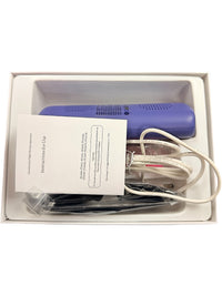 IPL Hair Removal Device with Goggles and Adapter - Purple