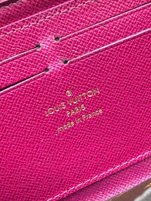 Louis Vuitton Monogram Canvas Zip Around Wallet