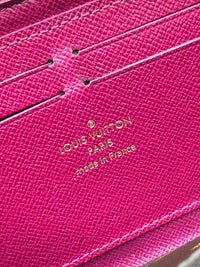 Louis Vuitton Monogram Canvas Zip Around Wallet