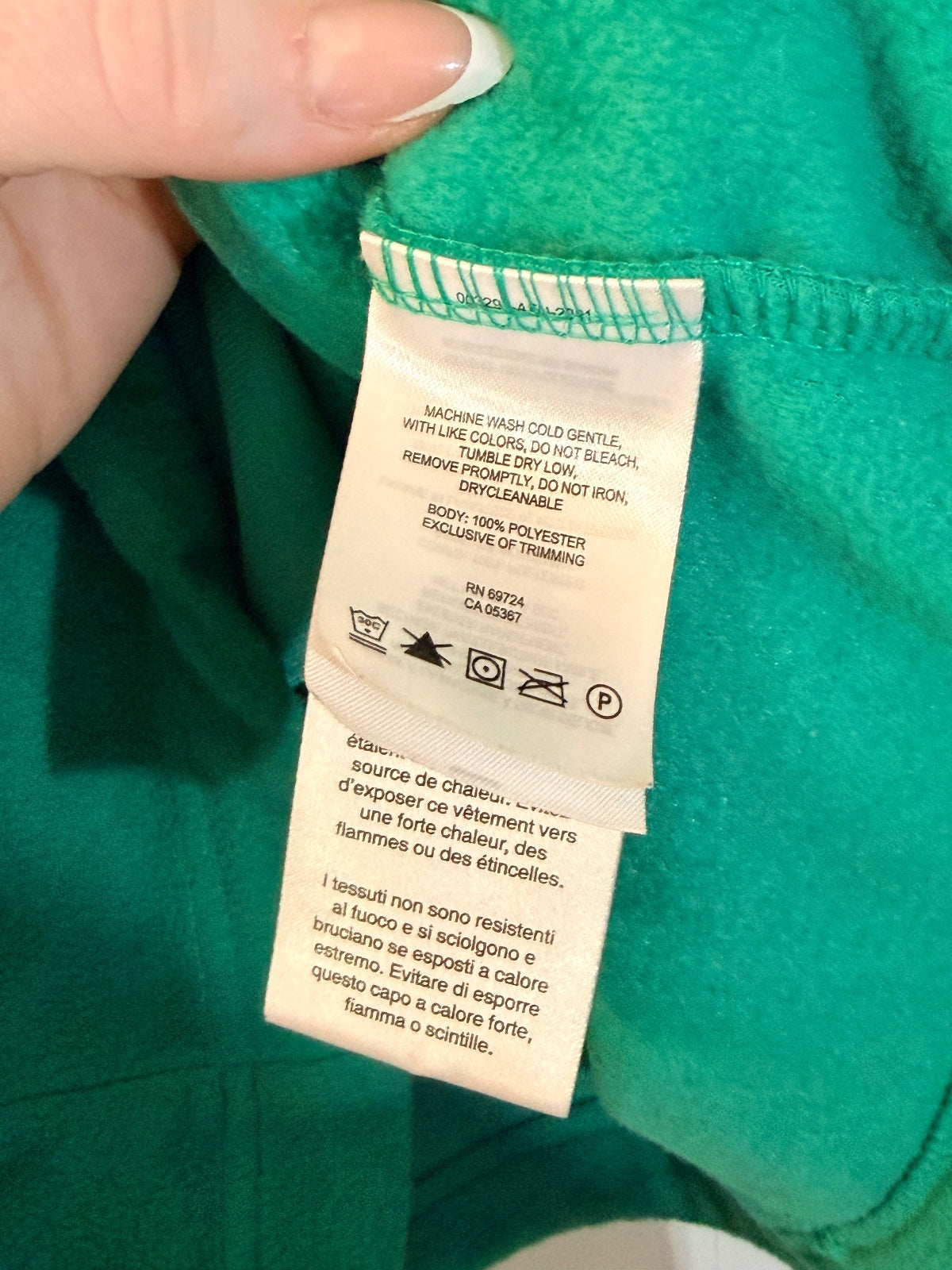 Columbia Teal Full-Zip Fleece Jacket 1X