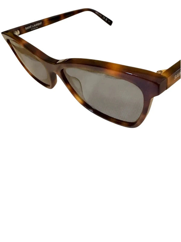 Saint Laurent Authentic Sunglasses SL 502 003 Tortoise Cat Eye 56mm New