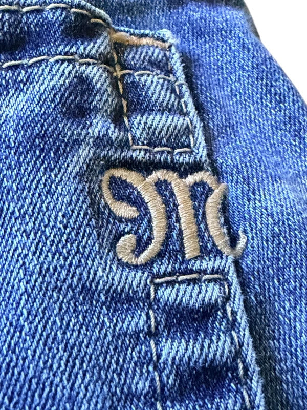 Miss Me Girls Size 14 Skinny Blue Jeans skuO