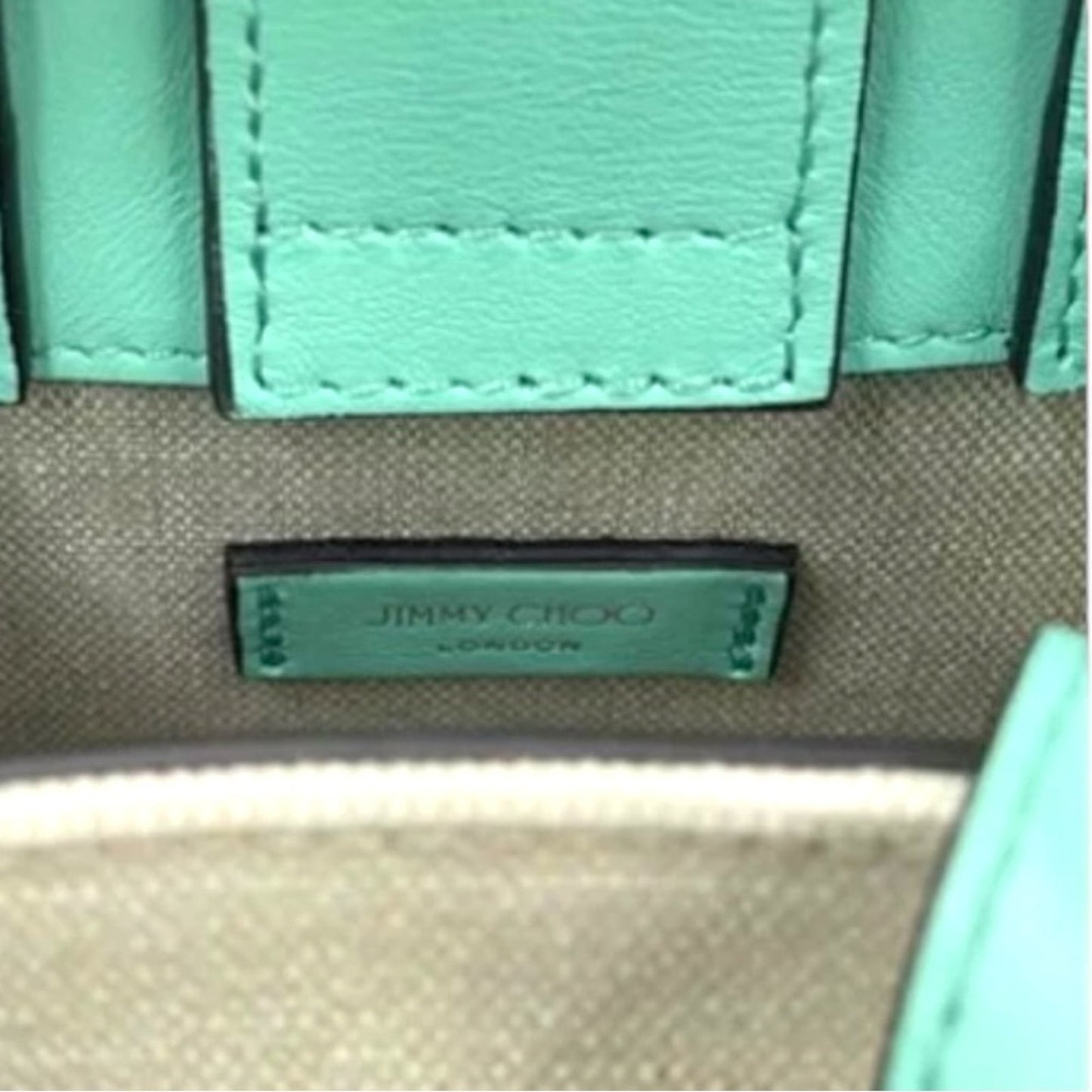 Jimmy Choo Mini Tote Crossbody – Antique Jade NWT full inclusion