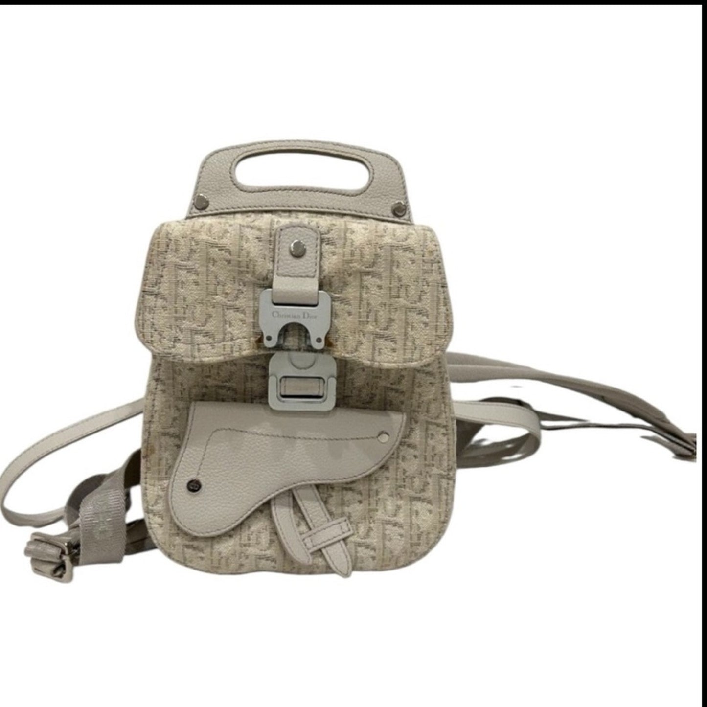 Christian Dior Trotter Canvas Backpack