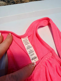 Mamacita Needs a Margarita Neon Pink Racerback Tank Top Large SKUA1