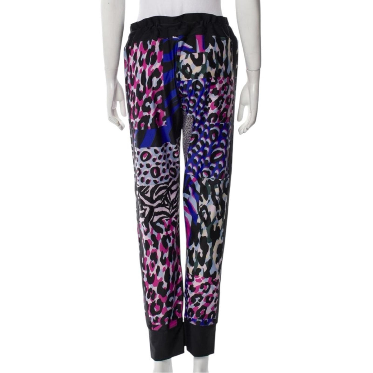 Versace Printed Sweatpants Multicolor Animal Print Joggers Size L