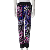 Versace Printed Sweatpants Multicolor Animal Print Joggers Size L