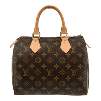 Louis Vuitton Speedy 25 Monogram Canvas Handbag