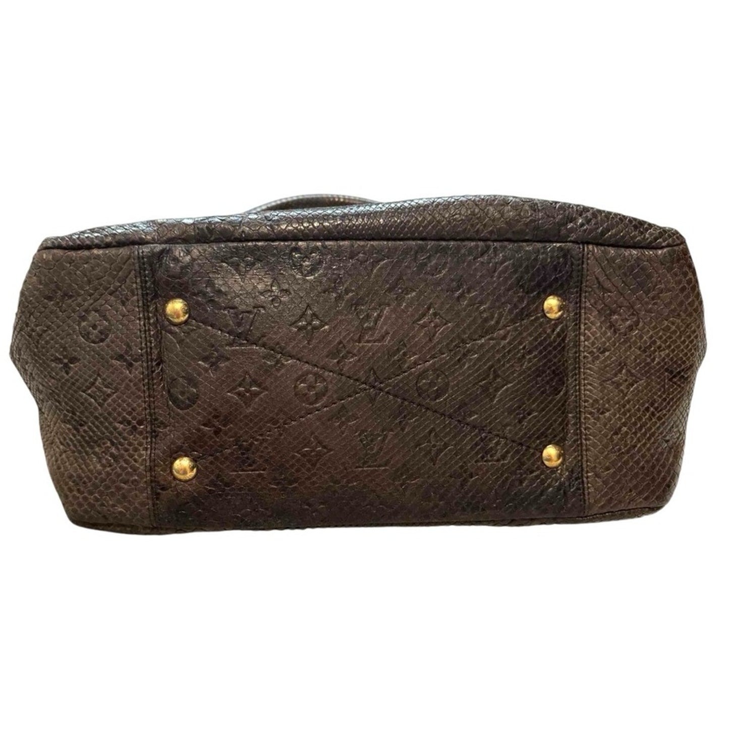 Louis Vuitton RARE Limited Edition Python Artsy MM Tote