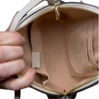 Gucci Ophidia Flora Dome Bag GG Supreme Beige Ebony