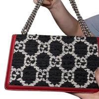 Gucci Multicolor GG Tweed Dionysus Shoulder Bag