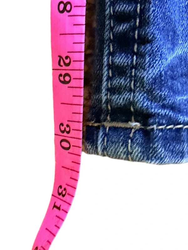 Miss Me Girls Size 14 Skinny Blue Jeans skuO