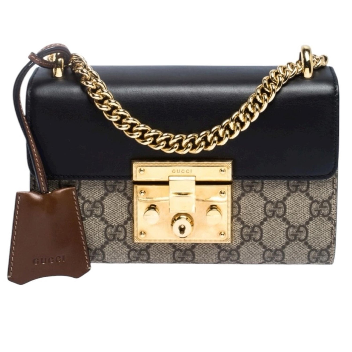 Gucci Padlock GG Supreme Small Shoulder Bag Full Inclusion