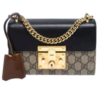 Gucci Padlock GG Supreme Small Shoulder Bag Full Inclusion