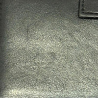 Saint Laurent Paris Black Leather Key Holder Gold YSL Logo