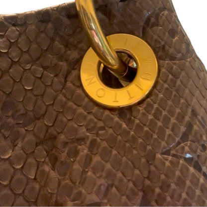 Louis Vuitton RARE Limited Edition Python Artsy MM Tote
