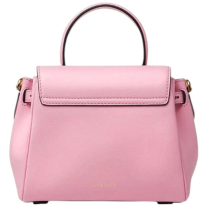 Versace Baby Pink Leather Top Handle Bag NWT